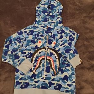 EUC BAPE Kids Pullover sz 130